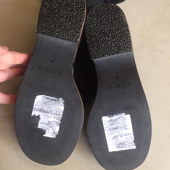 NWOT Kelsi Dagger platform lace up blk cork shoe 6 - Picture 4 of 5